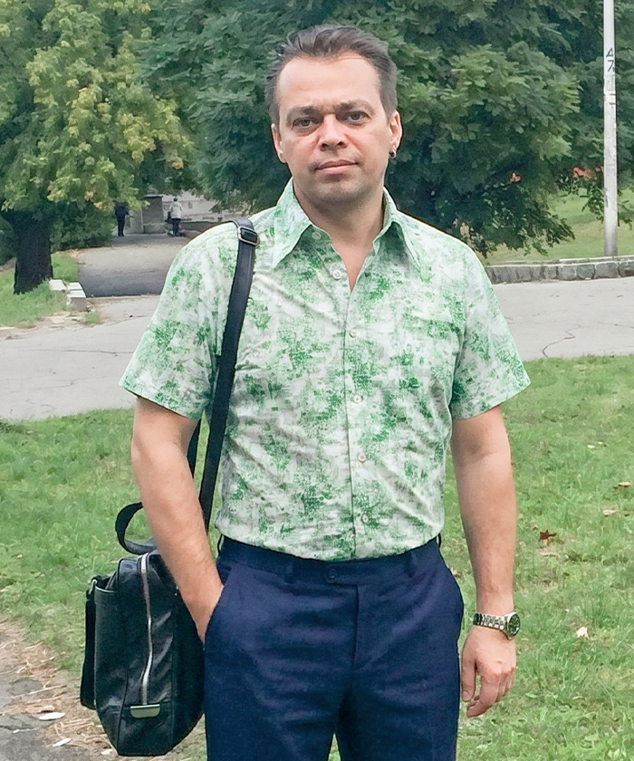 Летняя рубашка с коротким рукавом